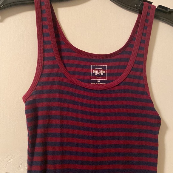 Navy and Red Striped Tank! **Bundle 3/$20** - Picture 3 of 6